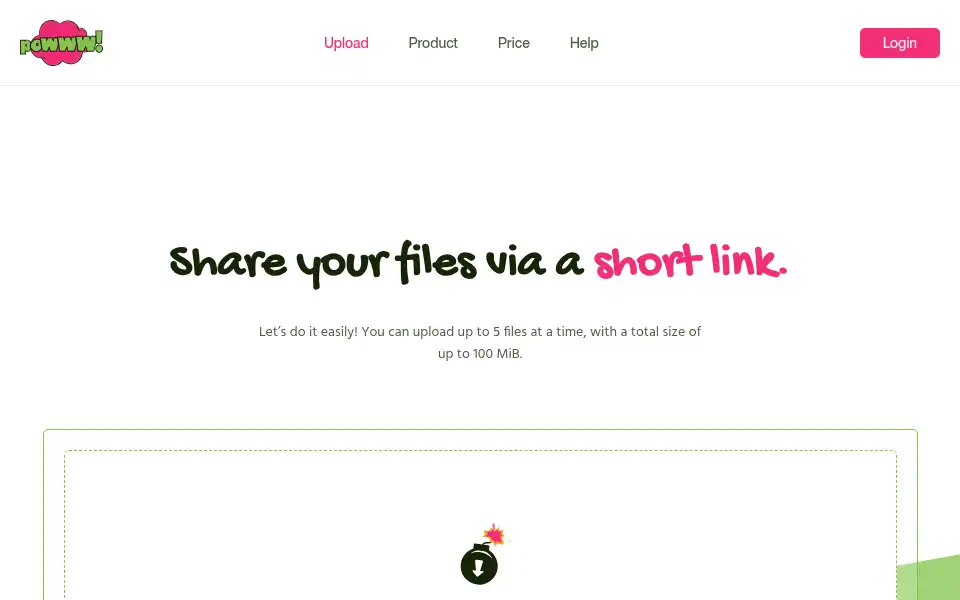 Screenshot of powww.io