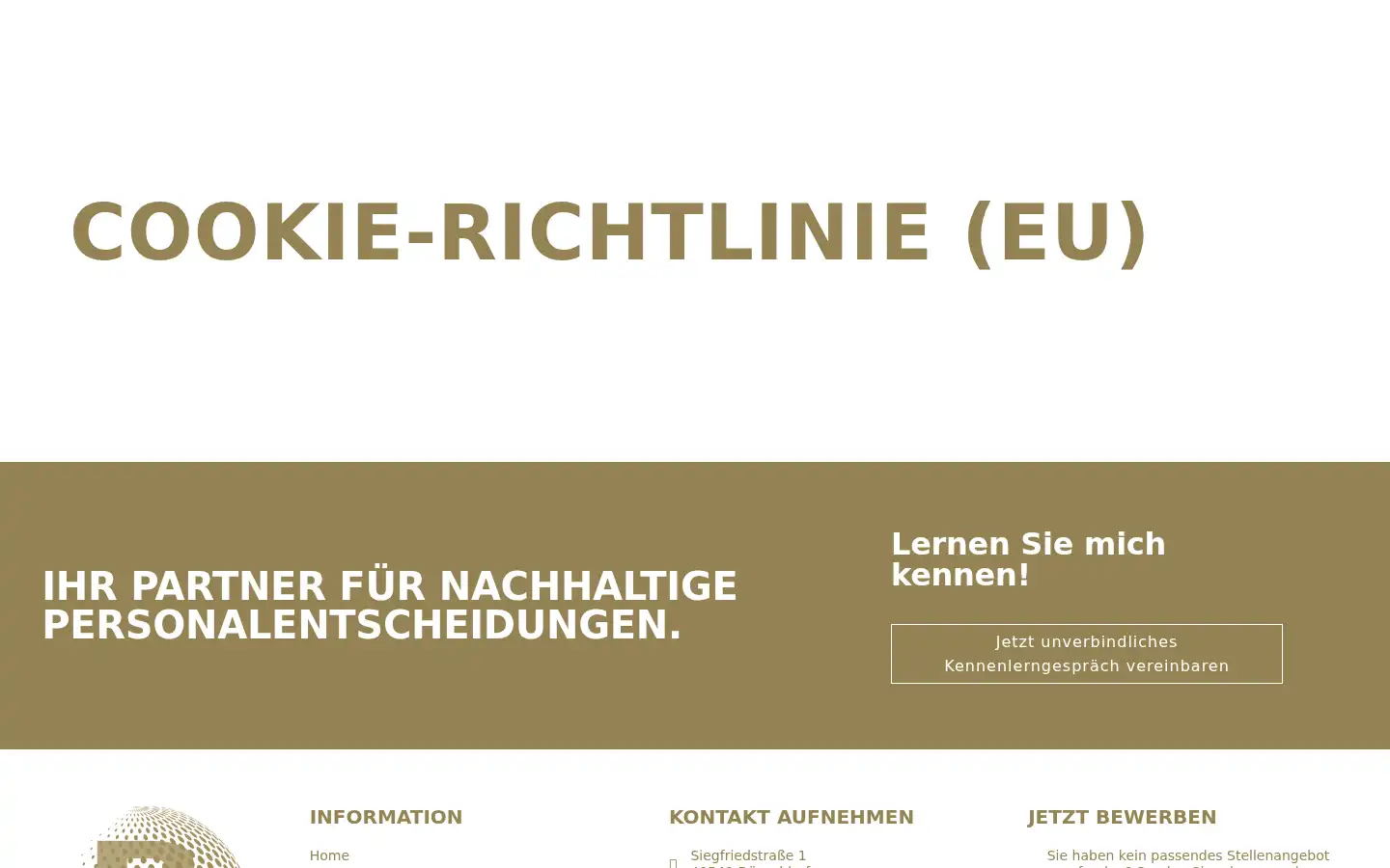 Screenshot of poxbeck-consult.de