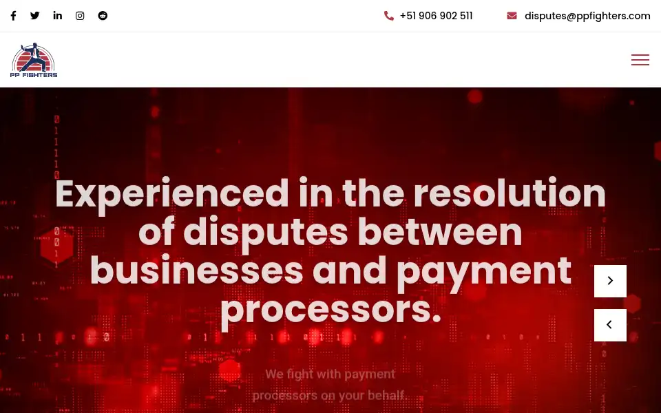 Screenshot of ppfighters.com