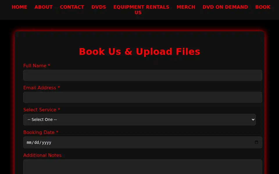 Screenshot of pproduction.net