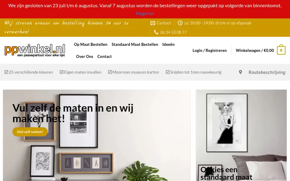 Screenshot of ppwinkel.nl