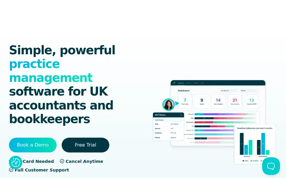 Screenshot of practiceflow.co.uk