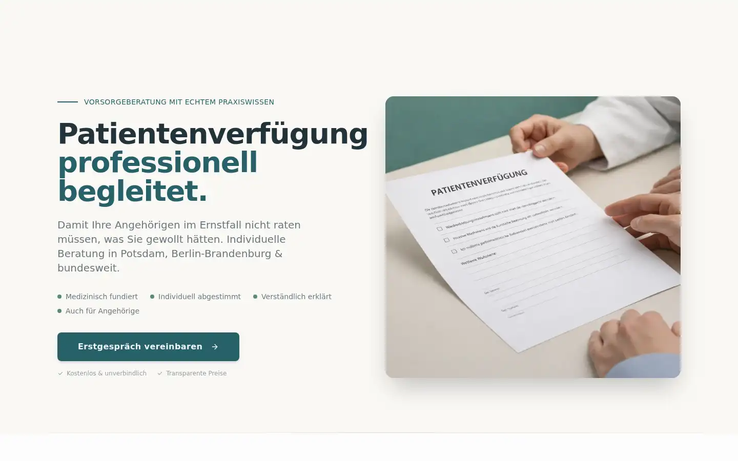 Screenshot of praeclin-consult.de