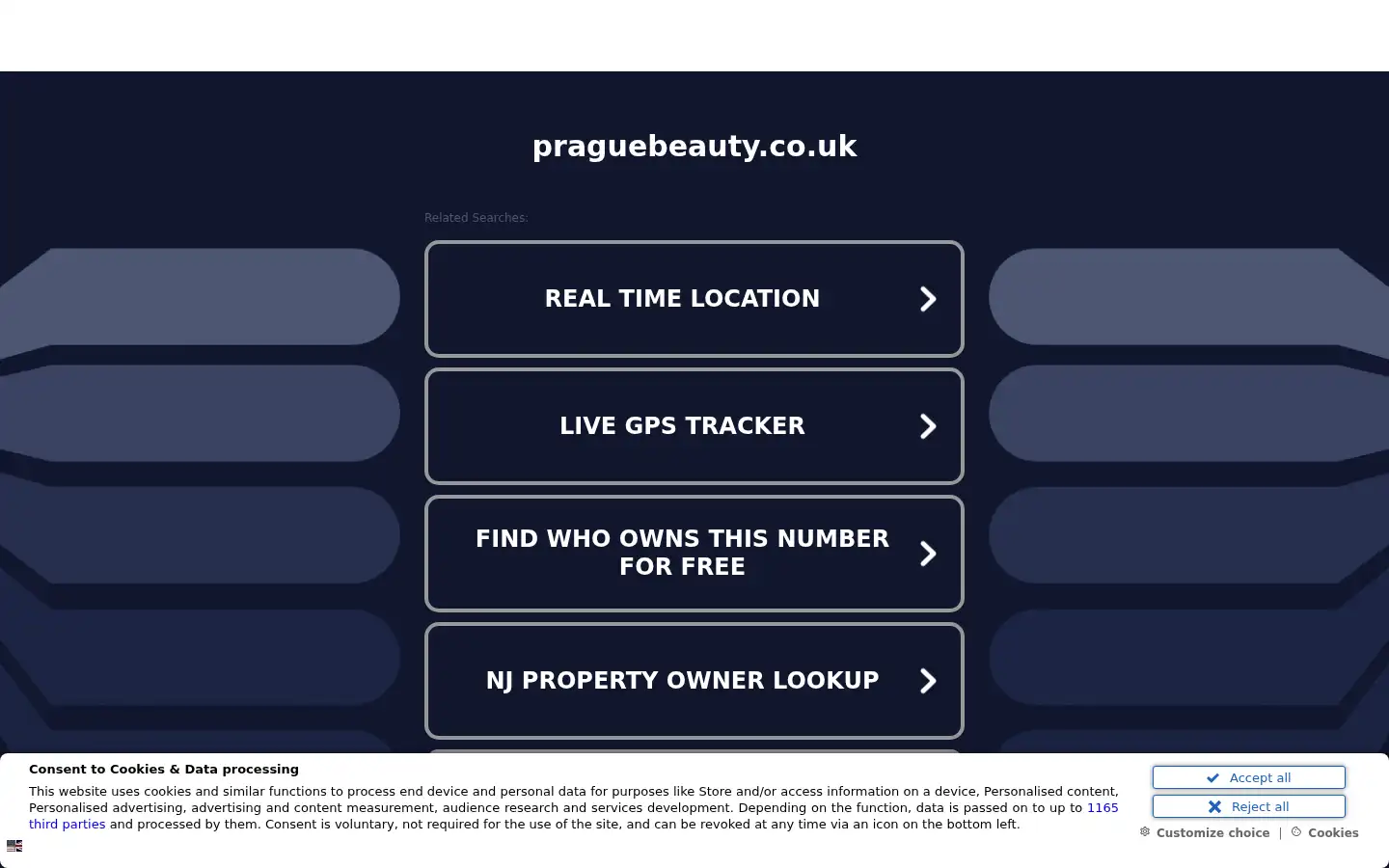 Screenshot of praguebeauty.co.uk