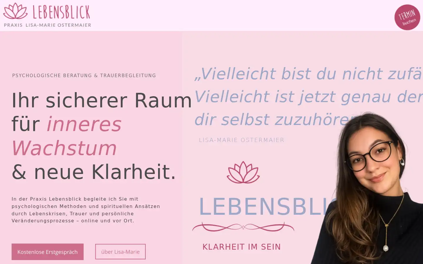 Screenshot of praxislebensblick.de