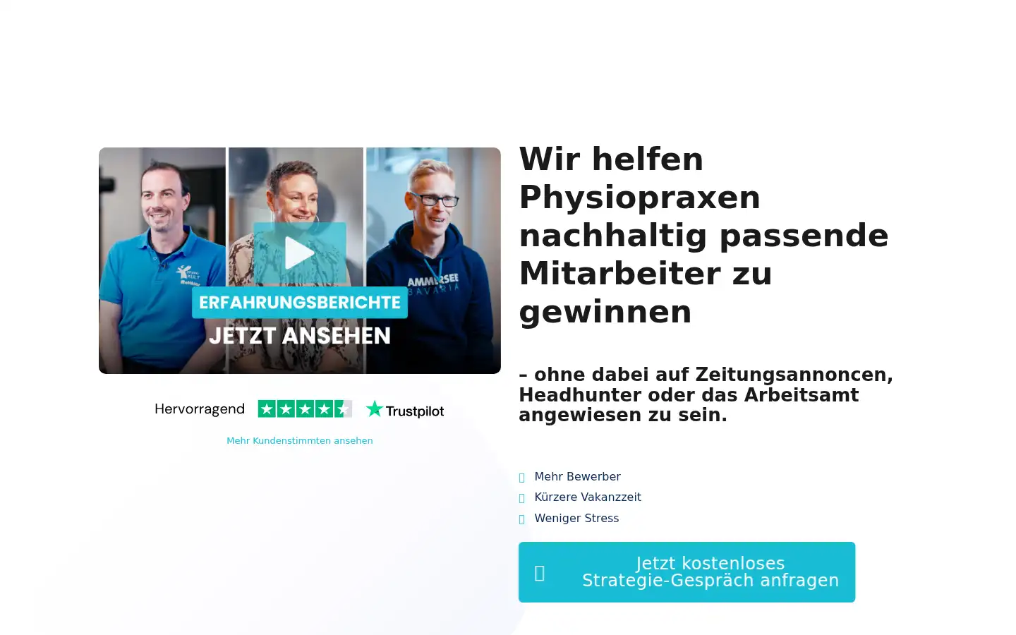 Screenshot of praxistalents.de