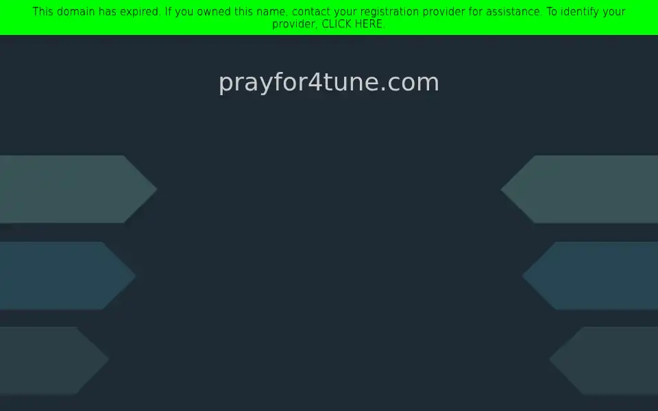 Screenshot of prayfor4tune.com