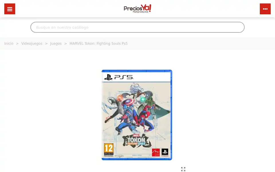 Screenshot of preciosya.es