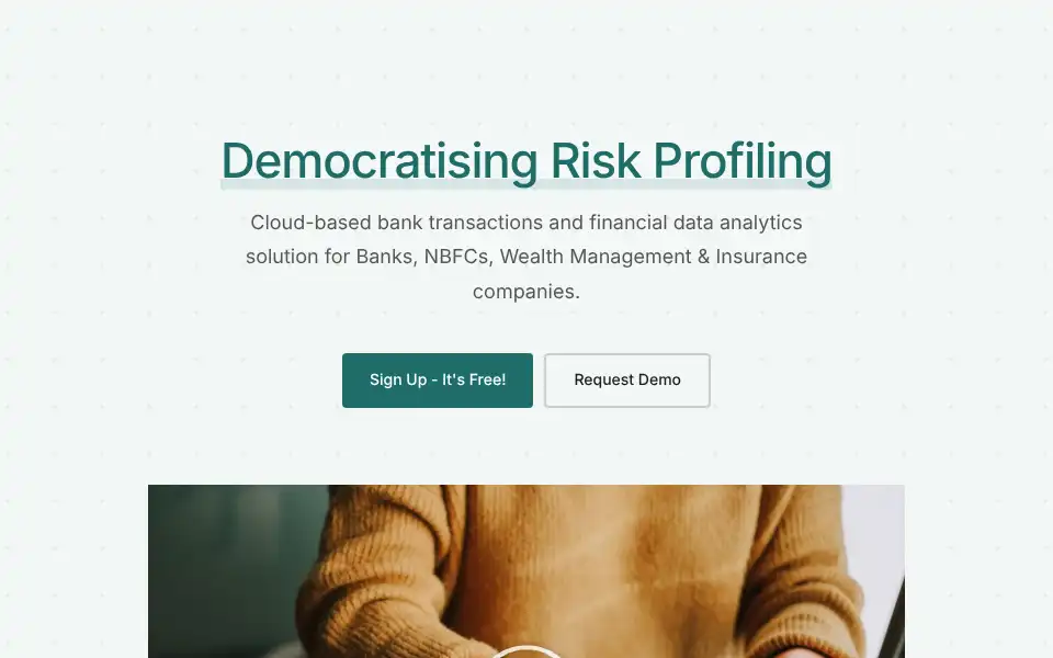 Screenshot of precisa.in