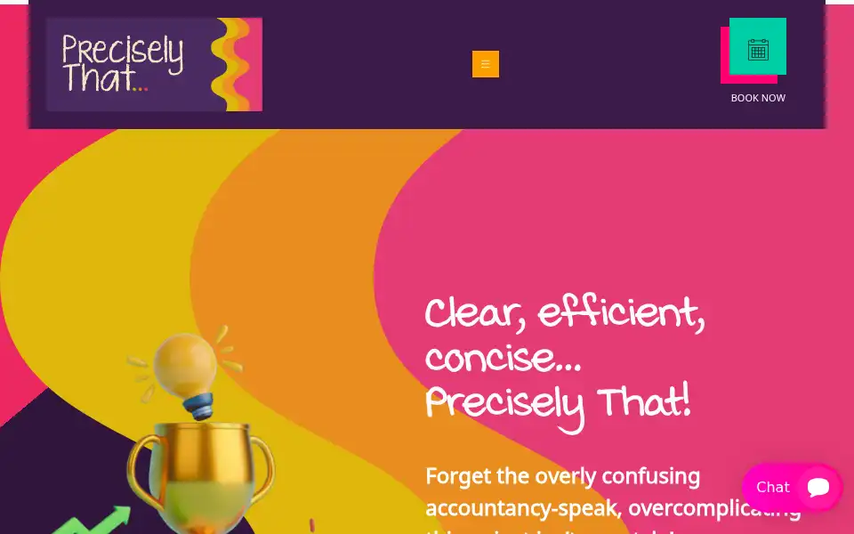 Screenshot of preciselythat.co.uk