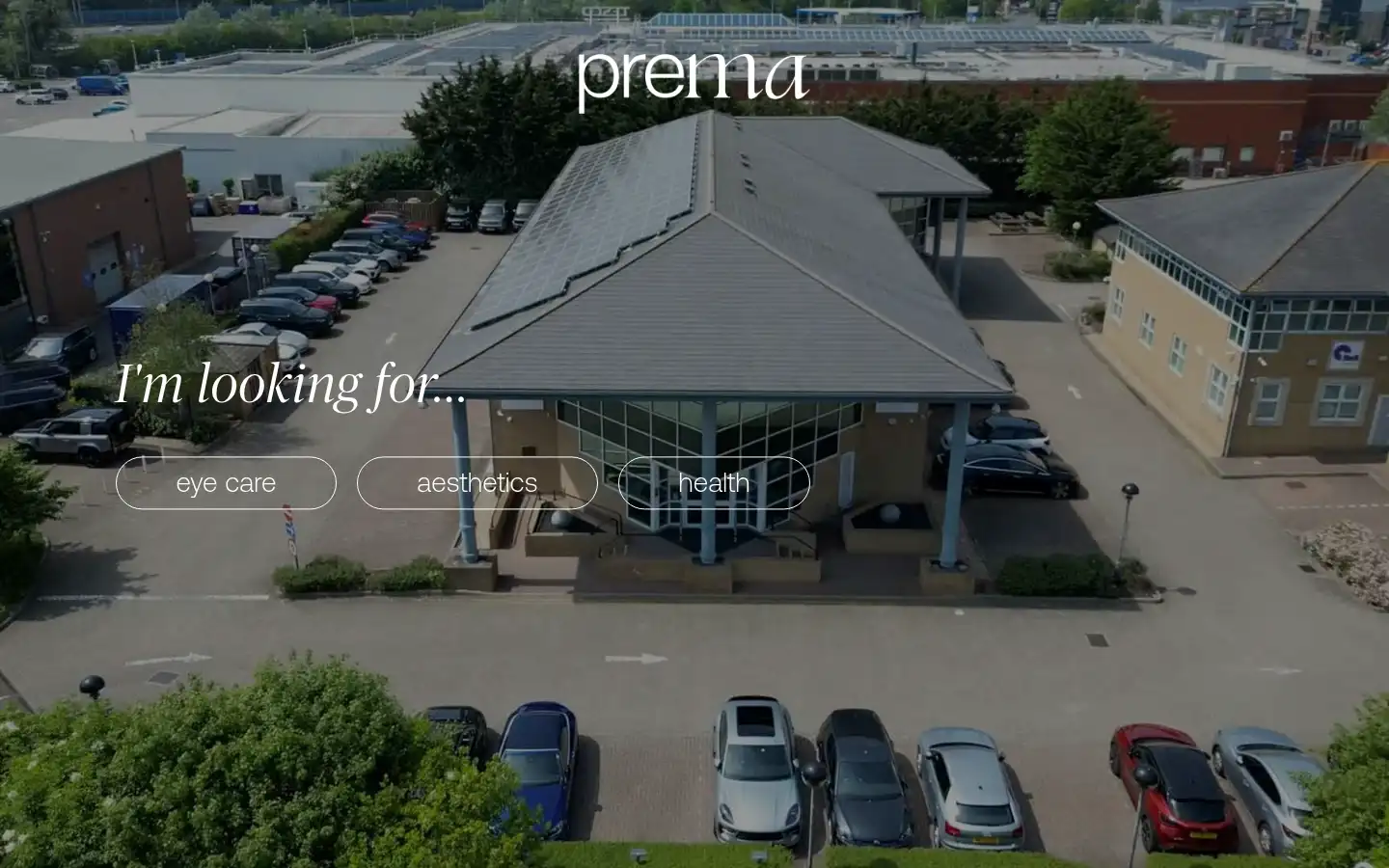 Screenshot of prema.co.uk