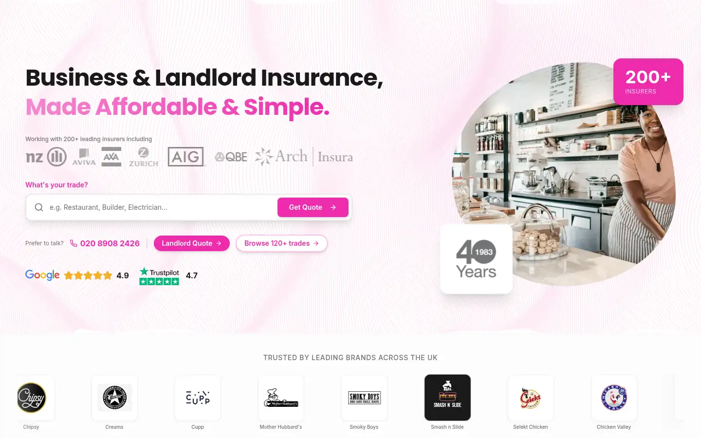 Screenshot of premier-insurance.net