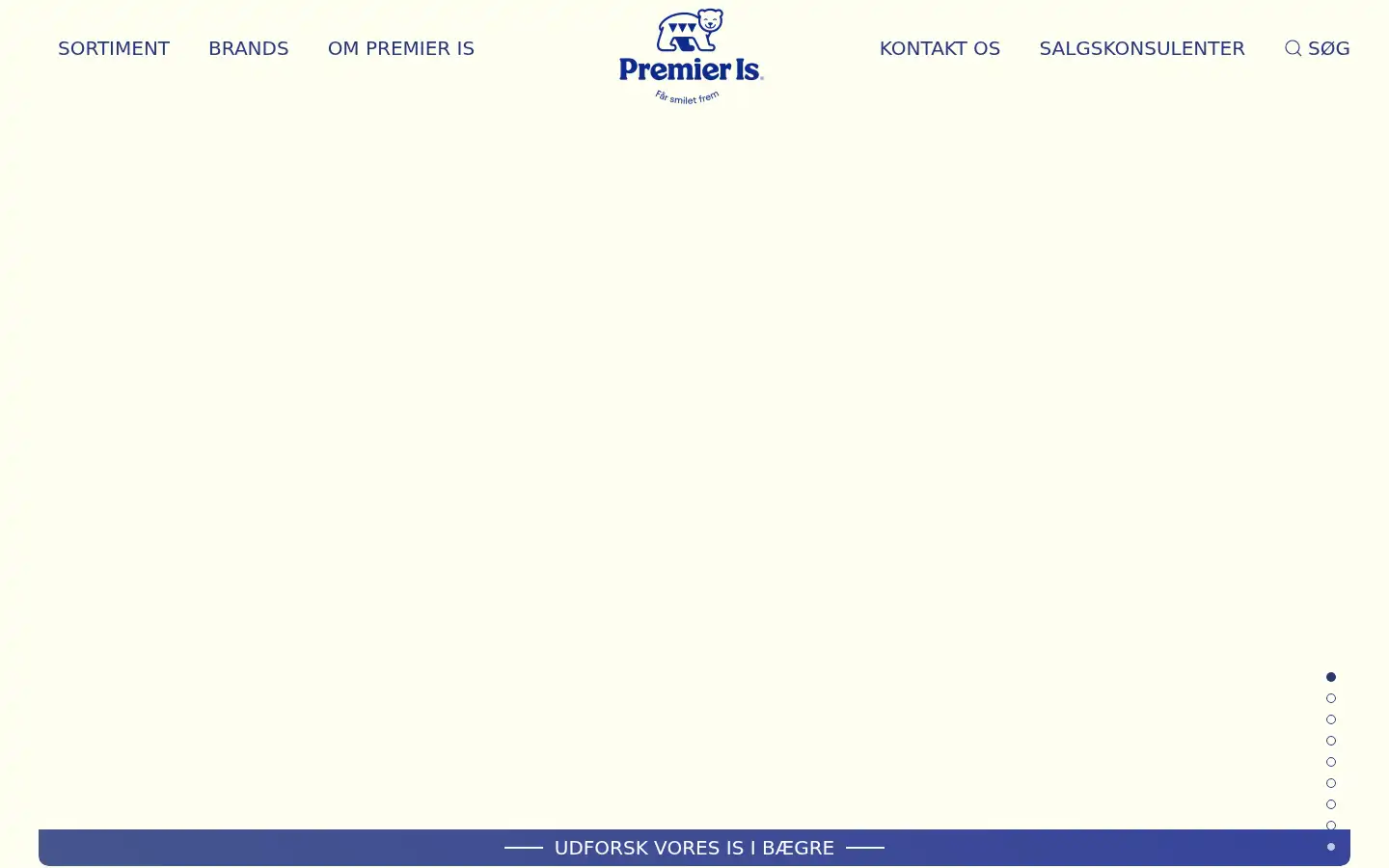 Screenshot of premier-is.dk