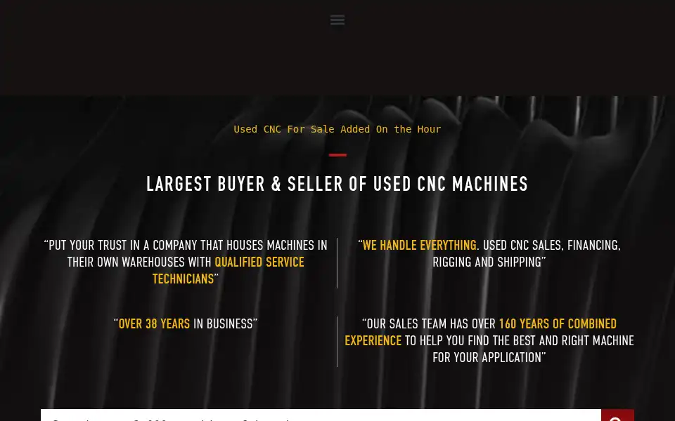 Screenshot of premierequipment.com