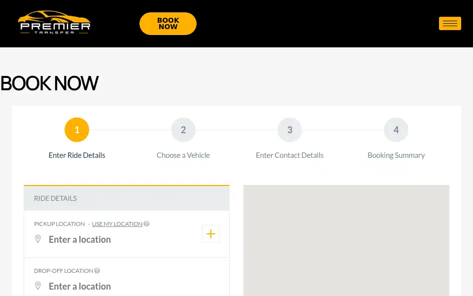 Screenshot of premiertransfer.co.uk