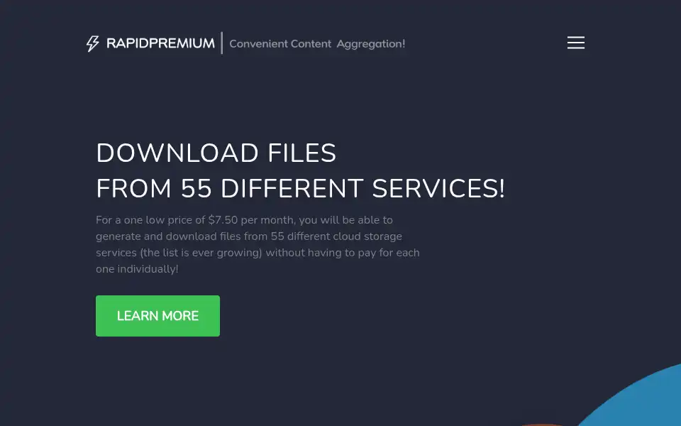 Screenshot of premium.rpnet.biz