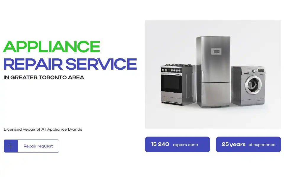 Screenshot of premiumappliancesrepair.ca