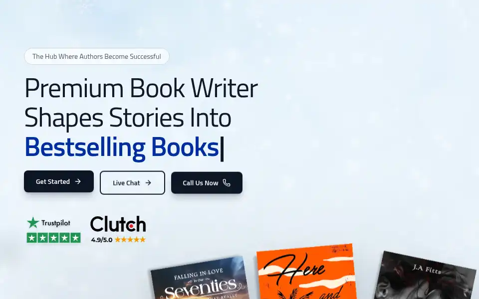 Screenshot of premiumbookwriter.com
