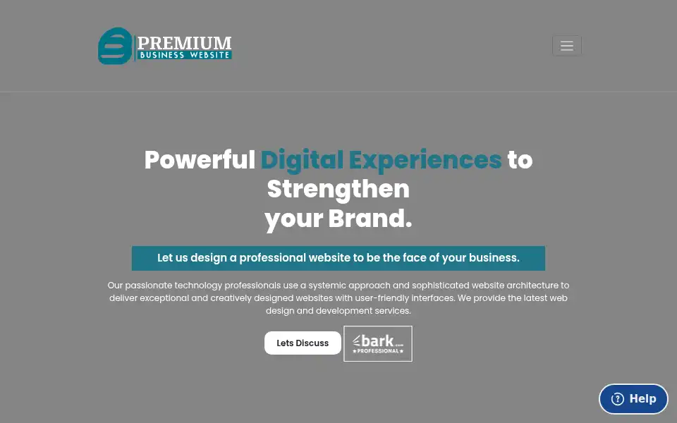 Screenshot of premiumbusinesswebsite.com