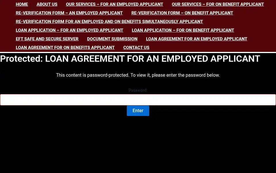 Screenshot of premiumloans.org