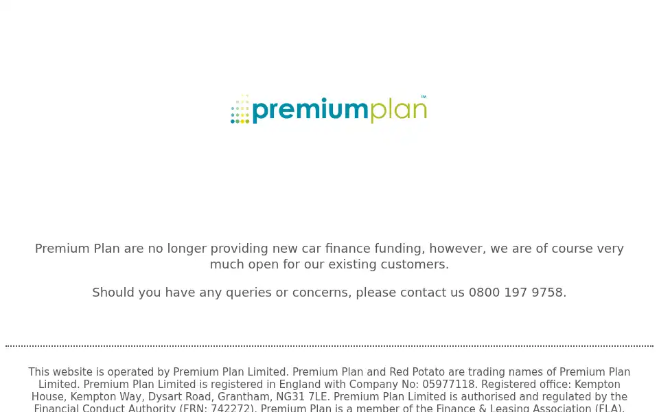 Screenshot of premiumplan.co.uk