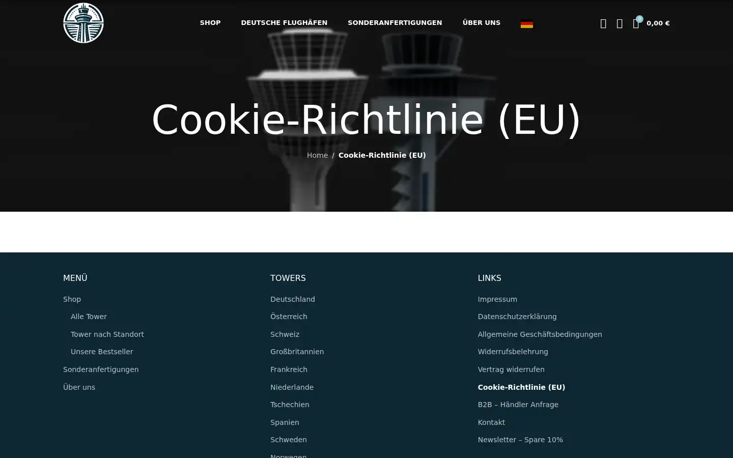 Screenshot of premiumtowerdesigns.com