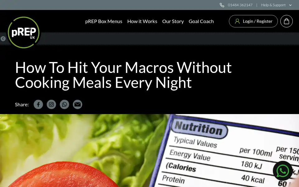 Screenshot of prepuk.com