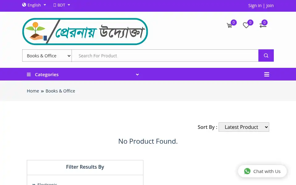 Screenshot of preronaiuddokta.com