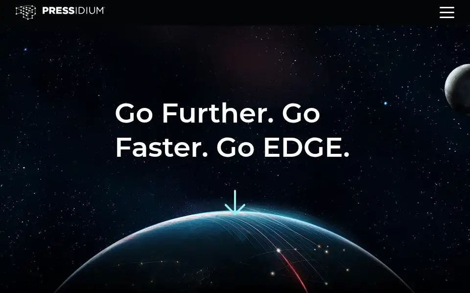Screenshot of pressidium.com