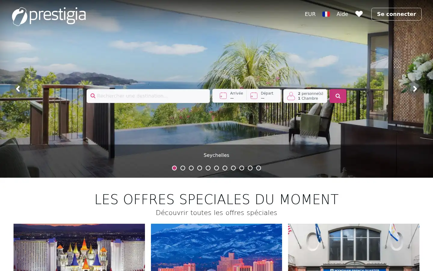 Screenshot of prestigia.com