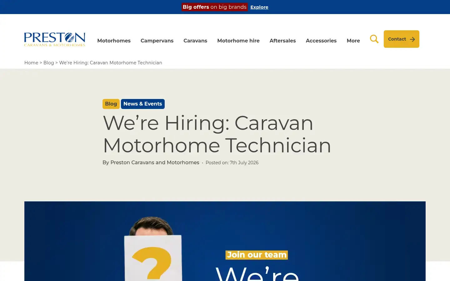 Screenshot of prestoncm.co.uk