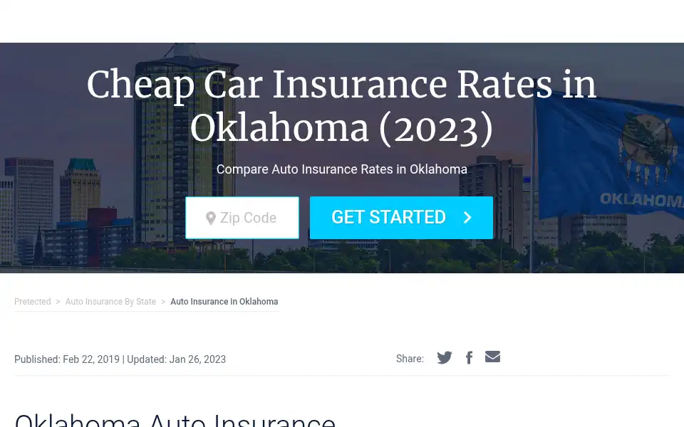 Screenshot of pretected.com