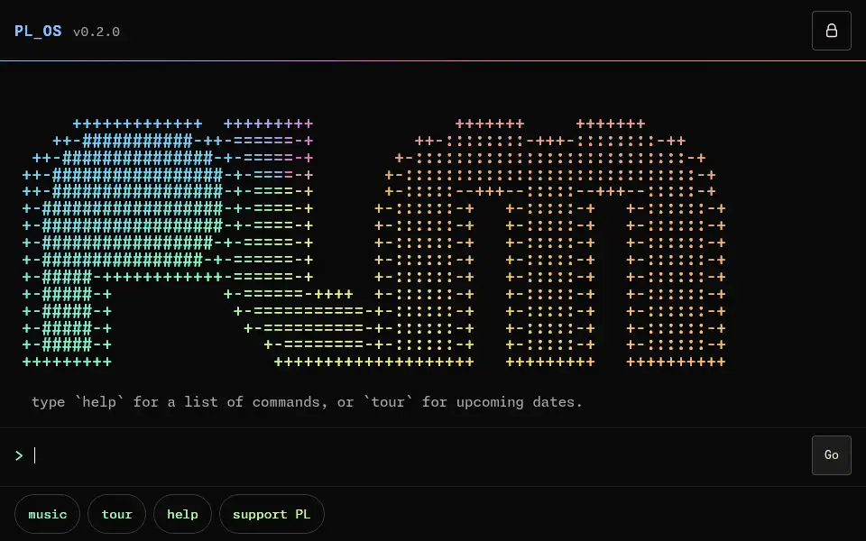 Screenshot of prettylightsmusic.com
