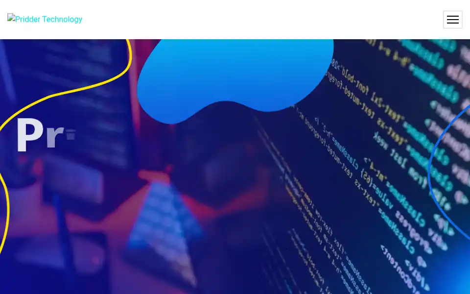 Screenshot of pridder.com
