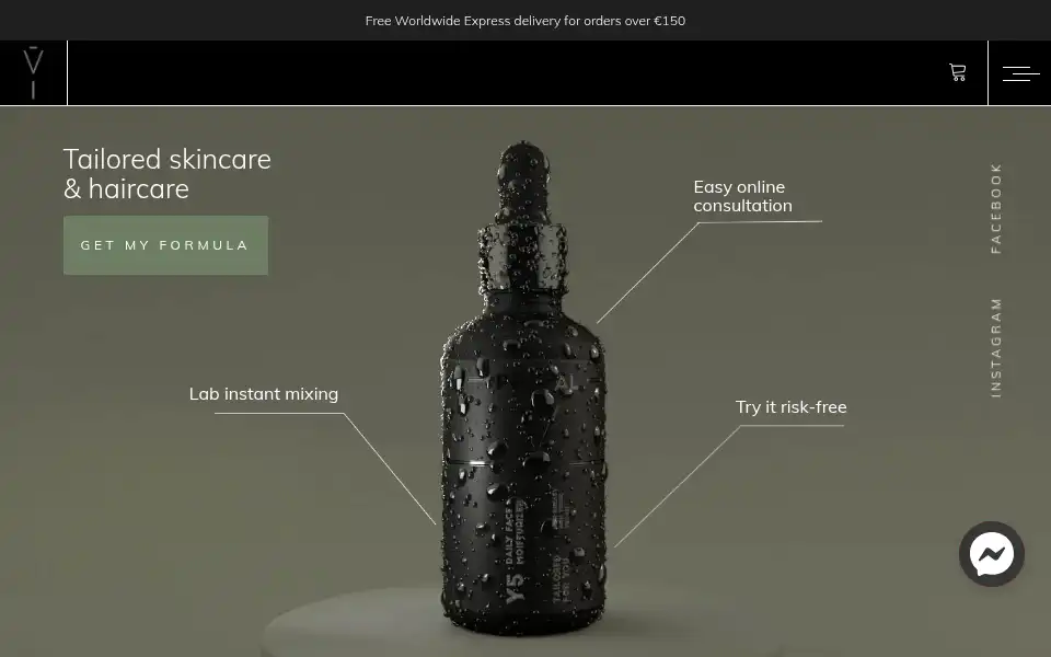 Screenshot of primal-y.com