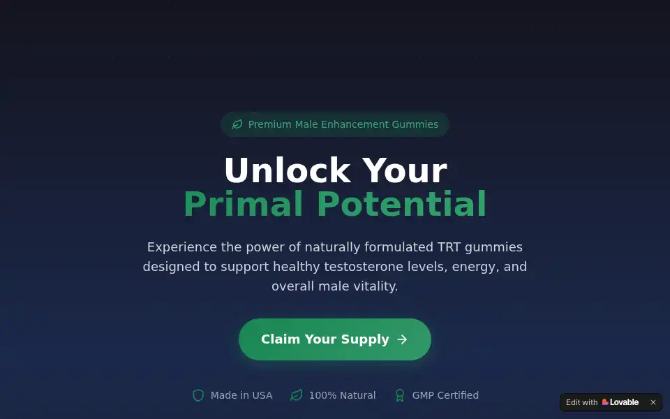 Screenshot of primaledge.lovable.app
