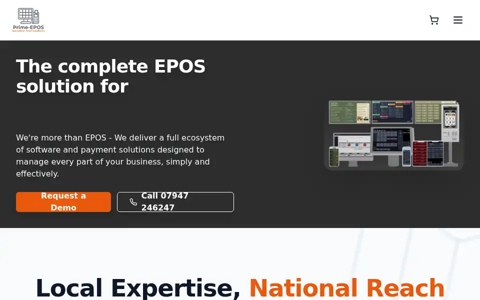 Screenshot of prime-epos.co.uk