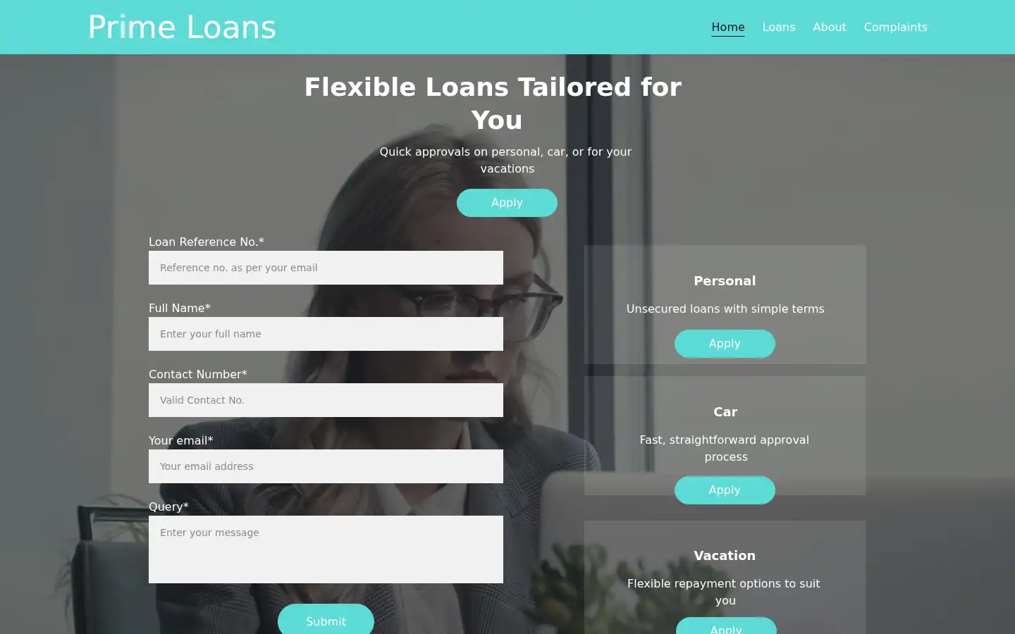 Screenshot of prime-loans.site