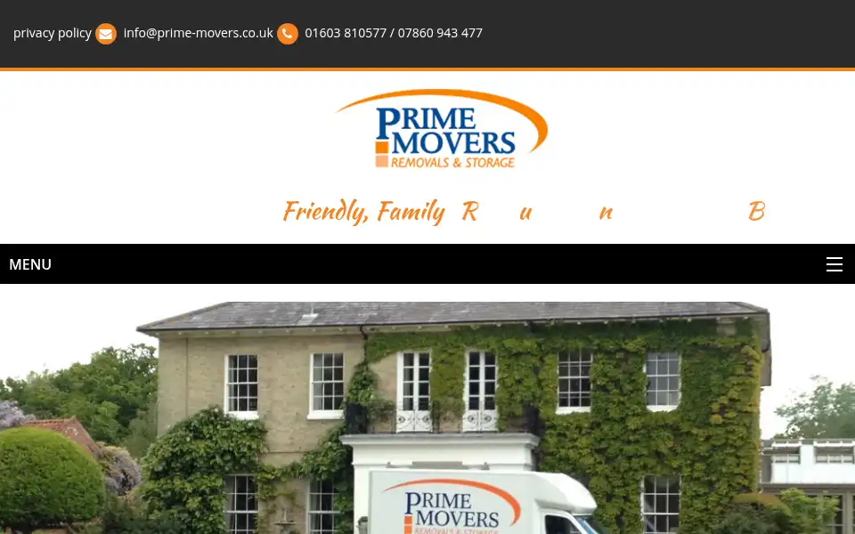 Screenshot of prime-movers.co.uk