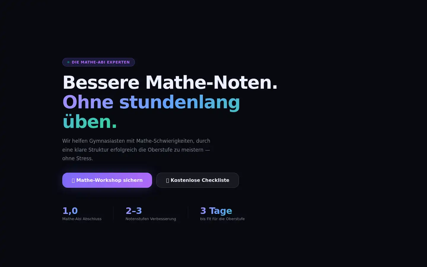 Screenshot of primelearn.de