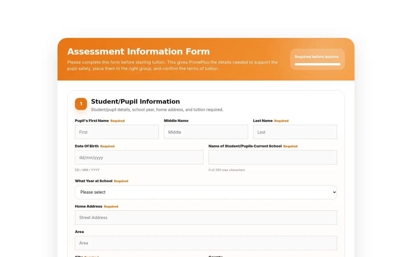 Screenshot of primeplusuk.co.uk