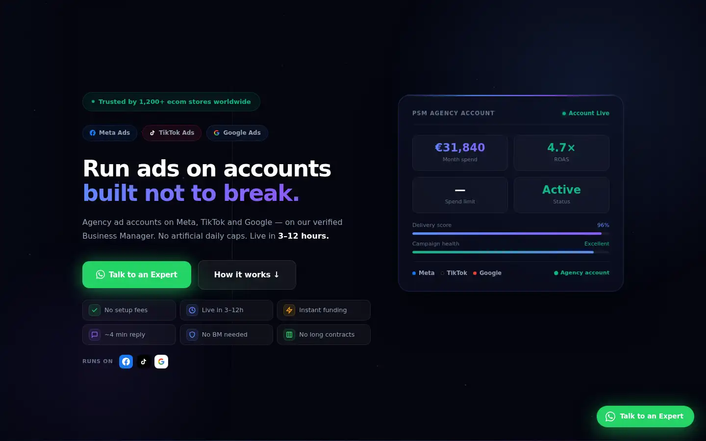 Screenshot of primescalemedia.com