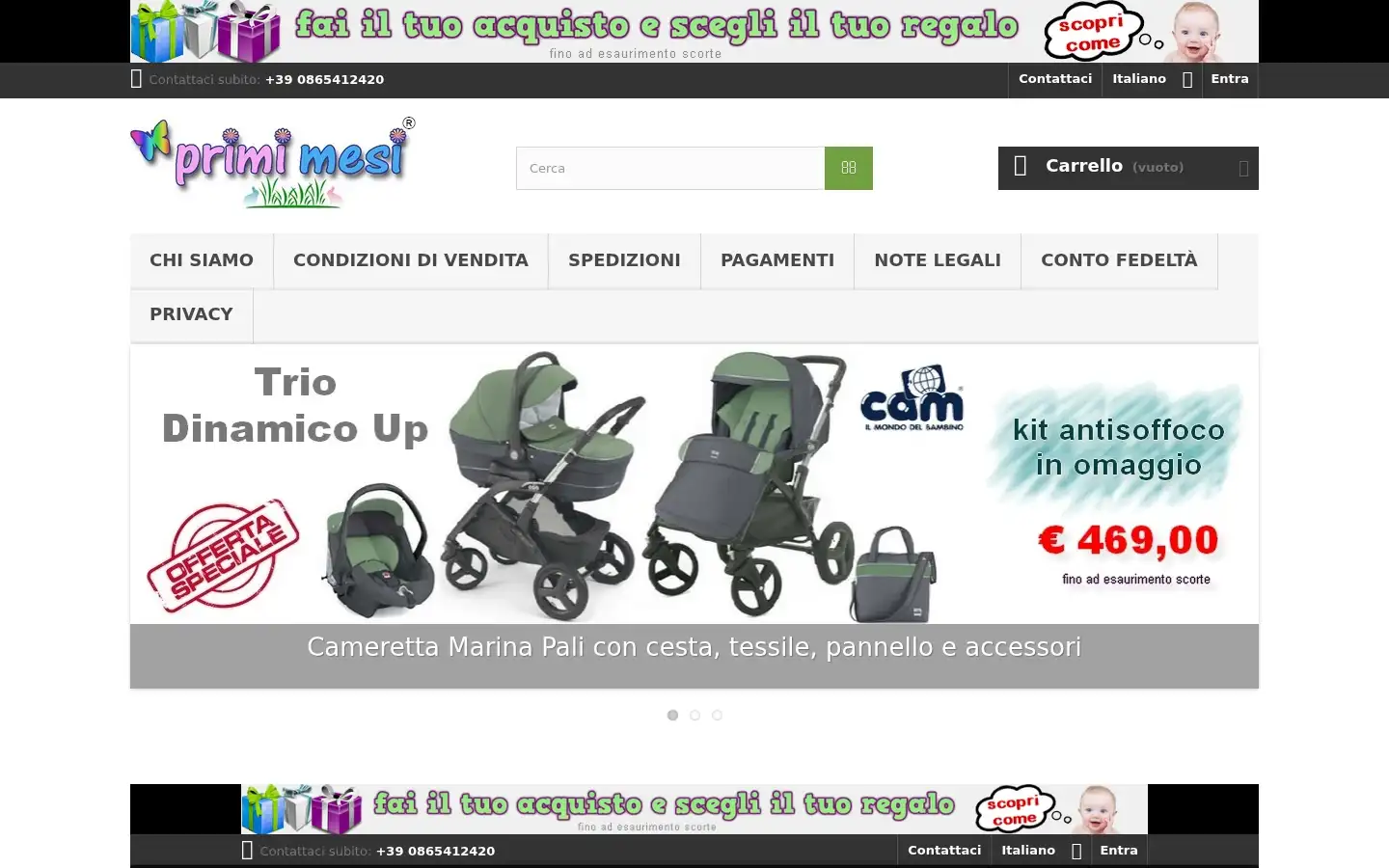 Screenshot of primimesi.com