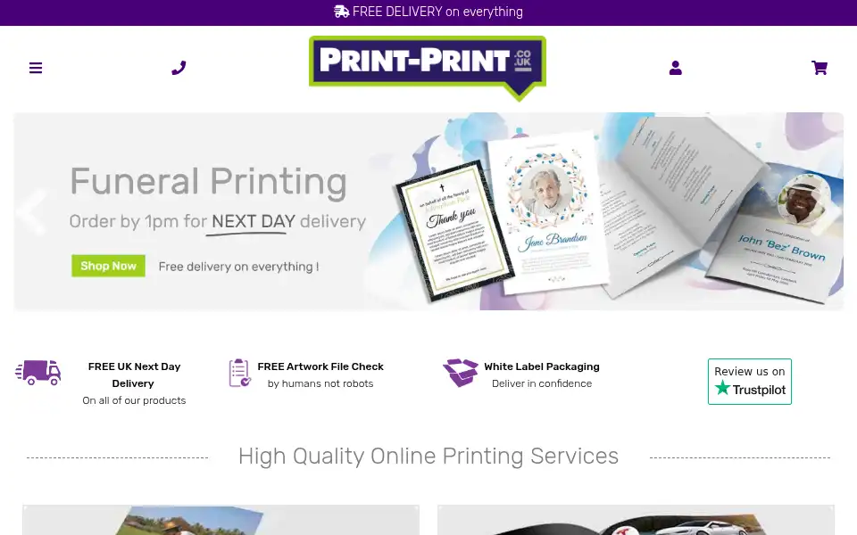 Screenshot of print-print.co.uk