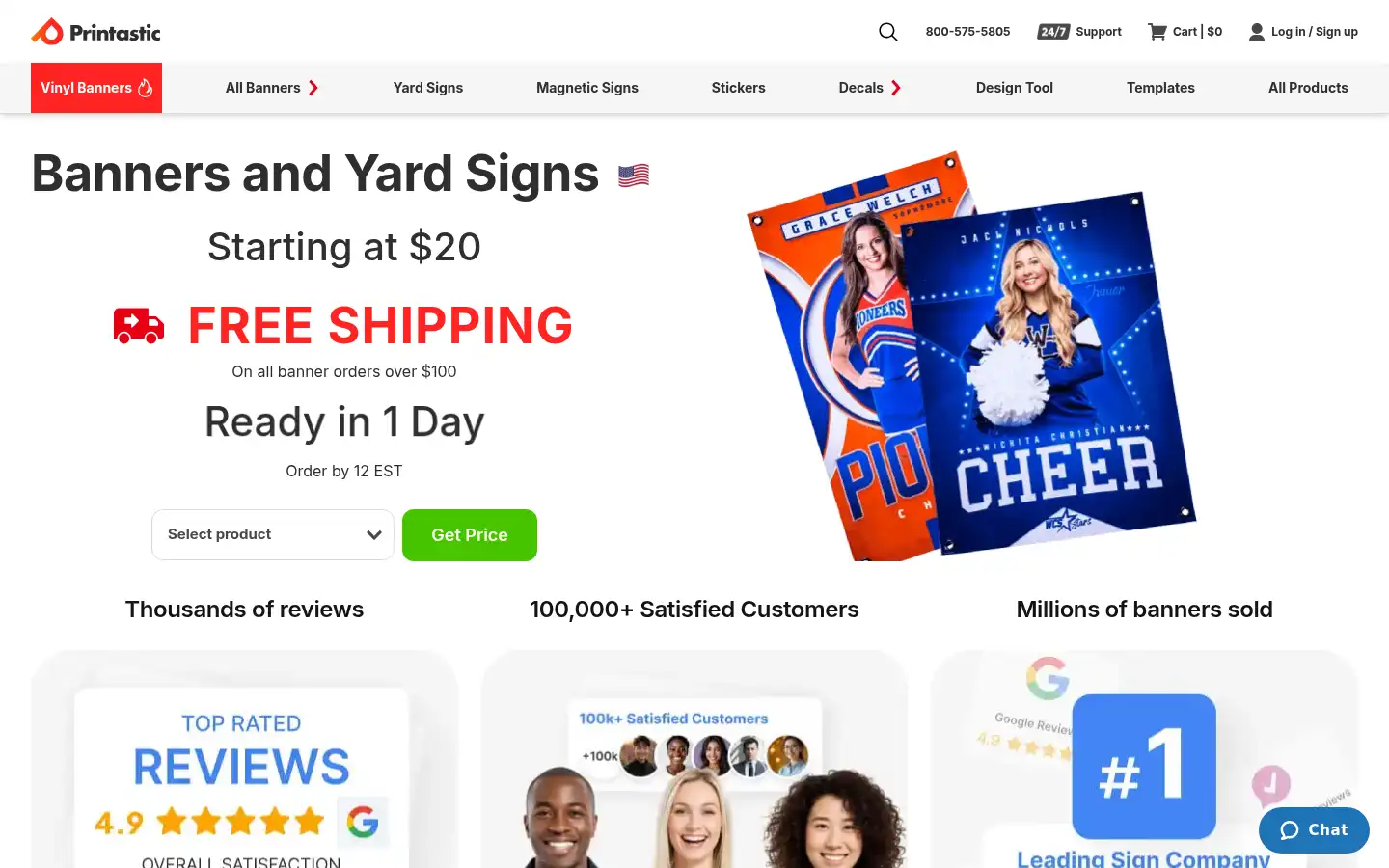 Screenshot of printastic.com