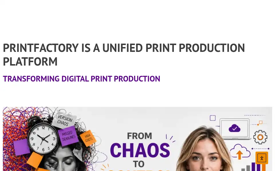 Screenshot of printfactory.cloud