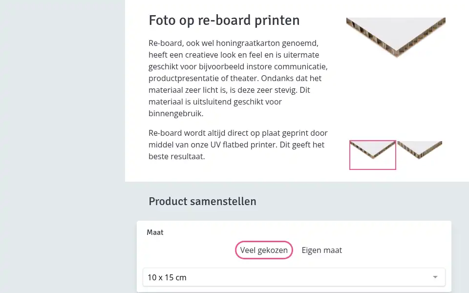 Screenshot of printmix.nl