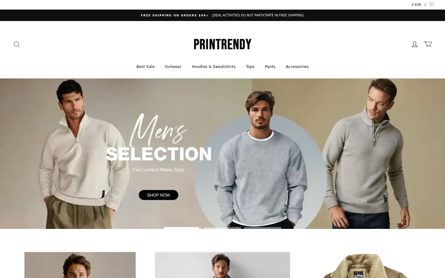 Screenshot of printrendy.com