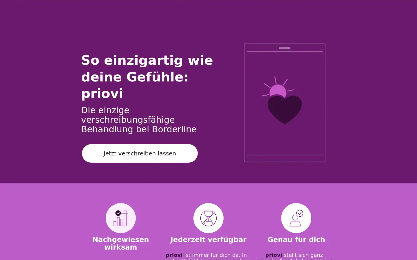 Screenshot of priovi.de