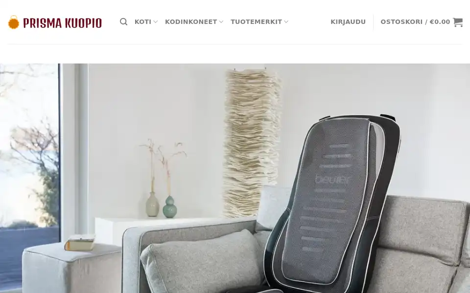 Screenshot of prismakuopio.com